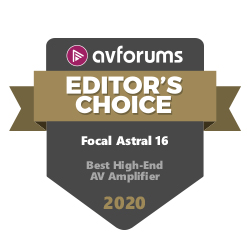 AV Forums - Editor's Choice 2020 - Astral 16 - AVForums