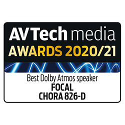 AV Tech - Chora 826-D - Best Dolby Atmos Speaker 2020-2021 - AVTech Media