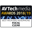 Best High-end headphone - Clear - 11/2018 - AVTech Media