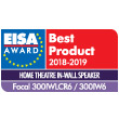 300ICWLCR6 - 300IW6 - Best Product 2017-2018 - Home Theatre In Wall Speaker - 08 2018 - EISA