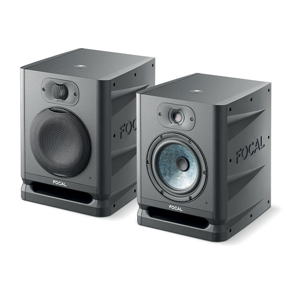 Alpha 65 EVO - Active 2-Way professional monitoring loudspeaker - Double Front View