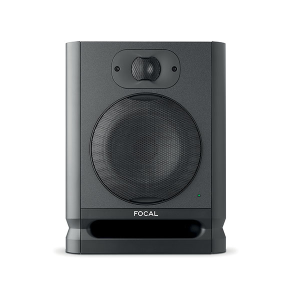 Alpha 65 EVO - Active 2-Way professional monitoring loudspeaker - Front View with grids