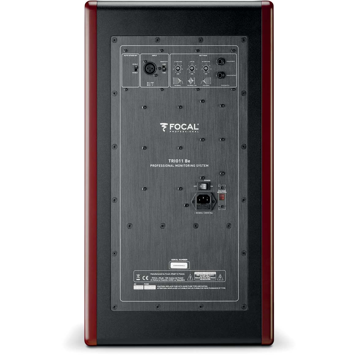 Trio11 Be - Professional monitoring loudspeaker - Back
