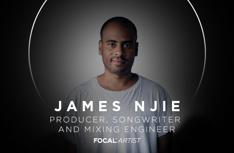 JAMES NJIE ——制作人、作词人和混录工程师